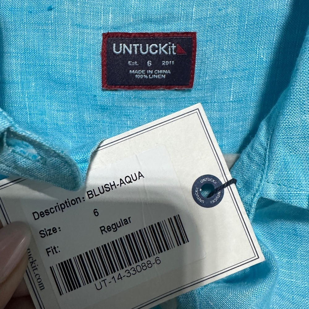 Untuckit | Linen Button Up - Picture 4 of 5